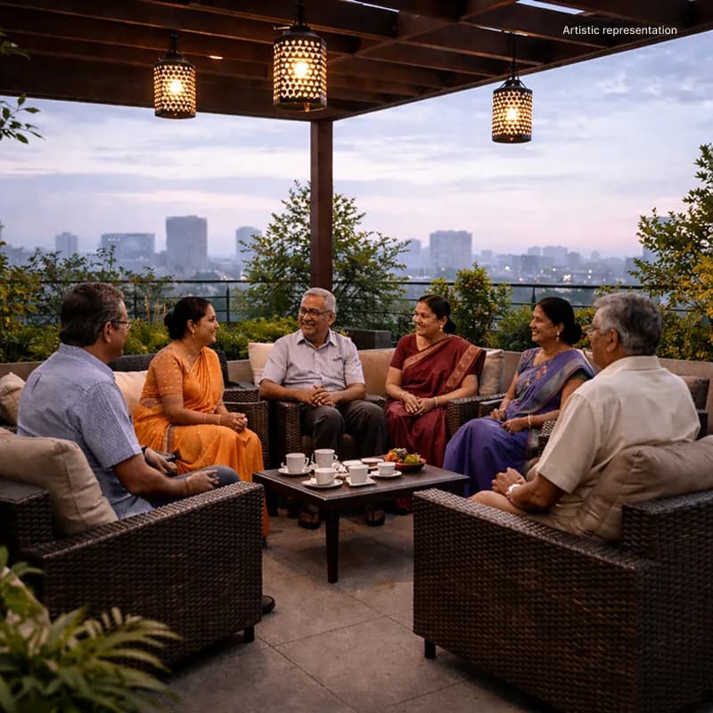 Senior citizen sit-out